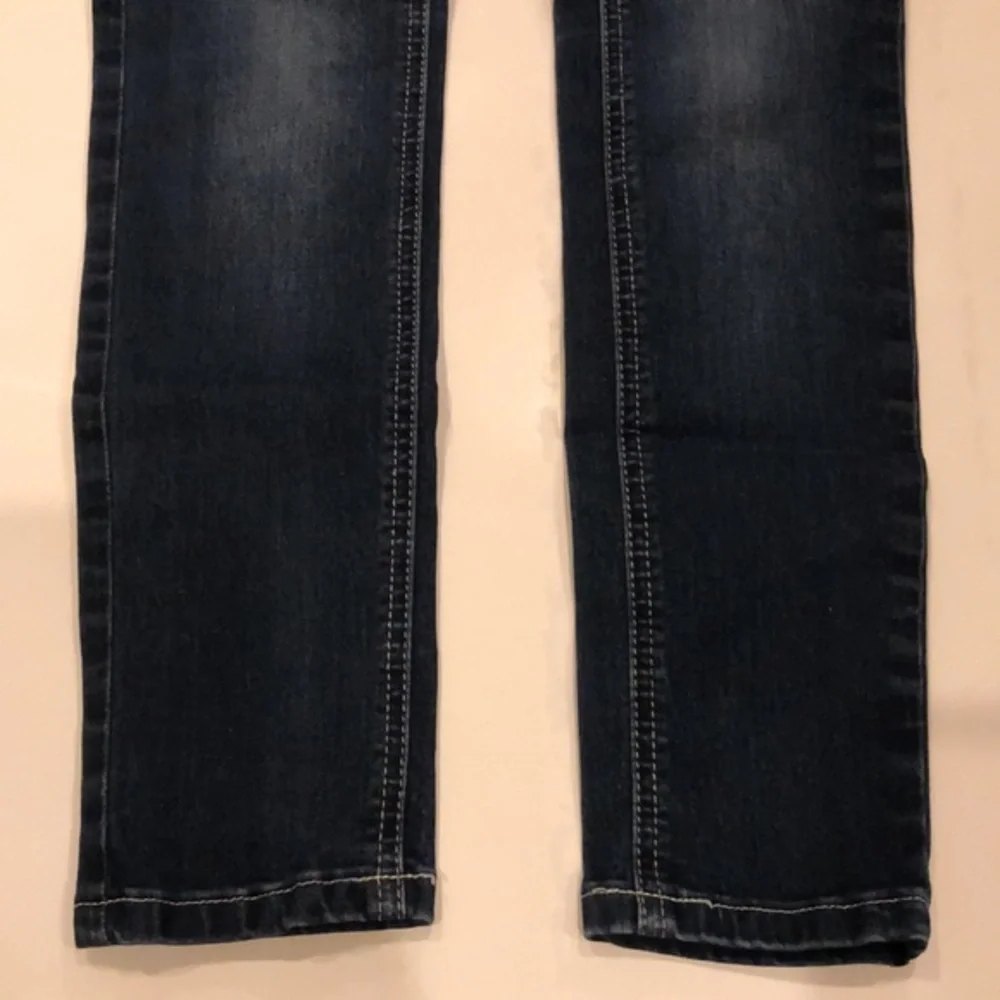 Justice‎ Premium simply low super skinny Jeans girls 10S dark wash